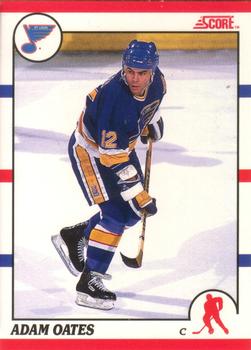 #85 Adam Oates - St. Louis Blues - 1990-91 Score Canadian Hockey