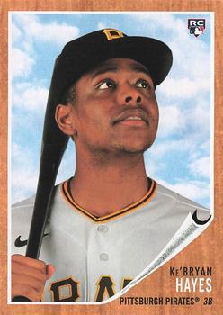 #85 Ke'Bryan Hayes - Pittsburgh Pirates - 2021 Topps Archives Baseball