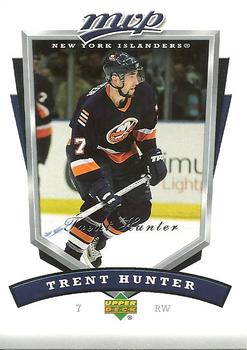 #185 Trent Hunter - New York Islanders - 2006-07 Upper Deck MVP Hockey