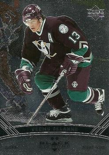#85 Teemu Selanne - Anaheim Ducks - 2006-07 Upper Deck Black Diamond Hockey