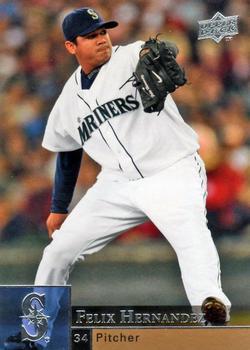 #865 Felix Hernandez - Seattle Mariners - 2009 Upper Deck Baseball