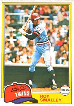 #115 Roy Smalley - Minnesota Twins - 1981 O-Pee-Chee Baseball