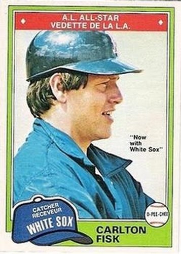 #116 Carlton Fisk - Chicago White Sox - 1981 O-Pee-Chee Baseball