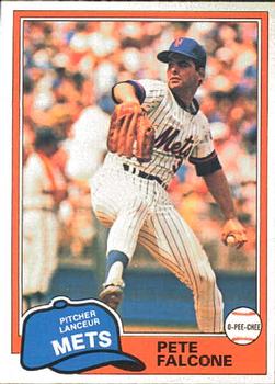 #117 Pete Falcone - New York Mets - 1981 O-Pee-Chee Baseball