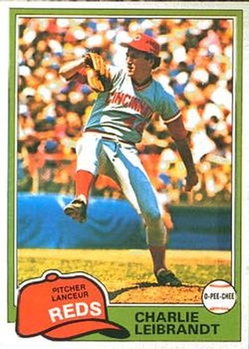 #126 Charlie Leibrandt - Cincinnati Reds - 1981 O-Pee-Chee Baseball