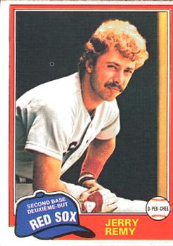 #131 Jerry Remy - Boston Red Sox - 1981 O-Pee-Chee Baseball
