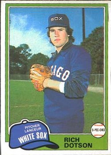 #138 Richard Dotson - Chicago White Sox - 1981 O-Pee-Chee Baseball