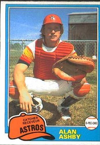 #146 Alan Ashby - Houston Astros - 1981 O-Pee-Chee Baseball