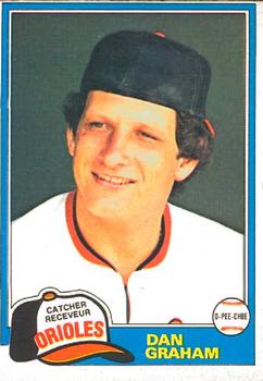 #161 Dan Graham - Baltimore Orioles - 1981 O-Pee-Chee Baseball
