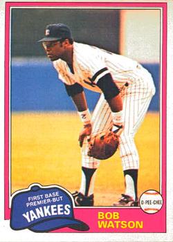 #208 Bob Watson - New York Yankees - 1981 O-Pee-Chee Baseball