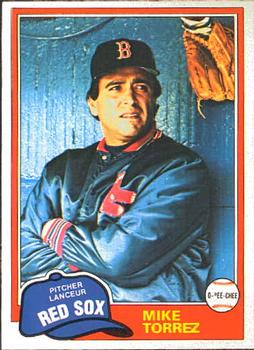 #216 Mike Torrez - Boston Red Sox - 1981 O-Pee-Chee Baseball