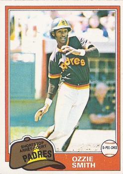 #254 Ozzie Smith - San Diego Padres - 1981 O-Pee-Chee Baseball