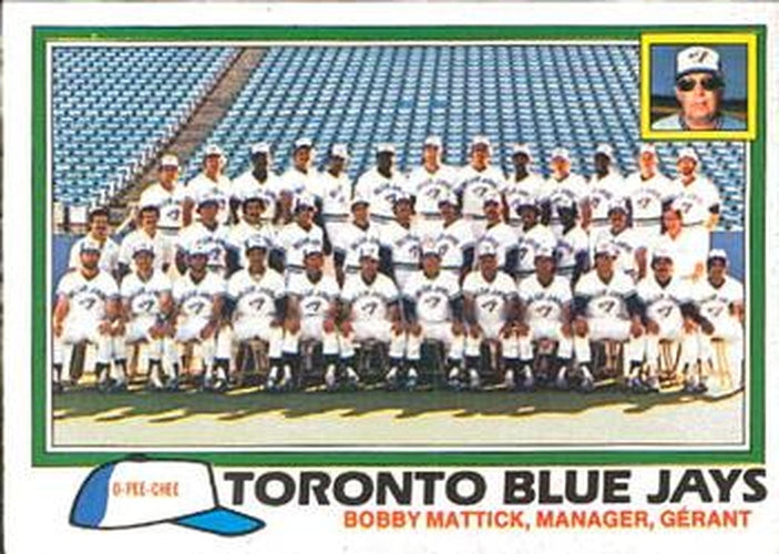 #331 Toronto Blue Jays / Bobby Mattick - Toronto Blue Jays - 1981 O-Pee-Chee Baseball