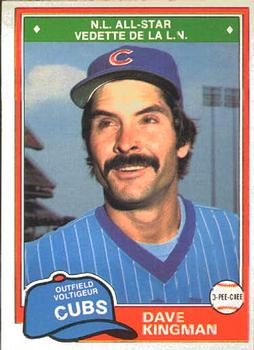 #361 Dave Kingman - Chicago Cubs - 1981 O-Pee-Chee Baseball