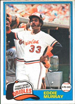 #39 Eddie Murray - Baltimore Orioles - 1981 O-Pee-Chee Baseball