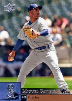 #867 Miguel Batista - Seattle Mariners - 2009 Upper Deck Baseball