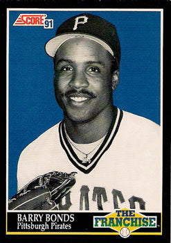 #868 Barry Bonds - Pittsburgh Pirates - 1991 Score Baseball