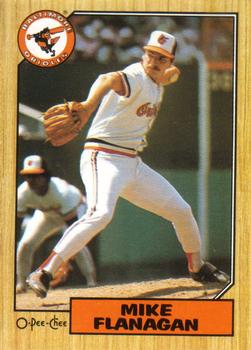 #112 Mike Flanagan - Baltimore Orioles - 1987 O-Pee-Chee Baseball