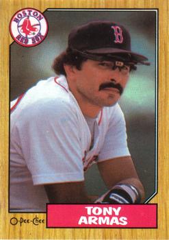 #174 Tony Armas - Boston Red Sox - 1987 O-Pee-Chee Baseball