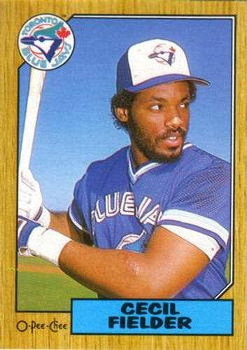 #178 Cecil Fielder - Toronto Blue Jays - 1987 O-Pee-Chee Baseball