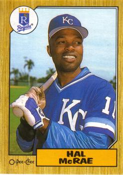 #246 Hal McRae - Kansas City Royals - 1987 O-Pee-Chee Baseball