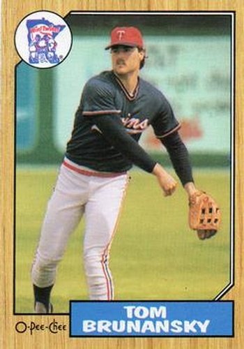 #261 Tom Brunansky - Minnesota Twins - 1987 O-Pee-Chee Baseball