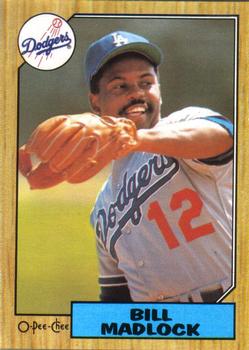 #276 Bill Madlock - Los Angeles Dodgers - 1987 O-Pee-Chee Baseball