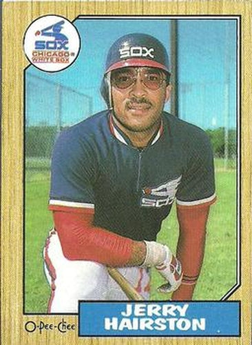 #299 Jerry Hairston - Chicago White Sox - 1987 O-Pee-Chee Baseball