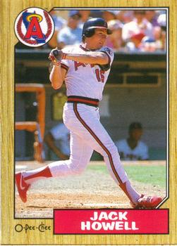 #2 Jack Howell - California Angels - 1987 O-Pee-Chee Baseball