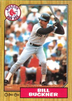 #306 Bill Buckner - Boston Red Sox - 1987 O-Pee-Chee Baseball