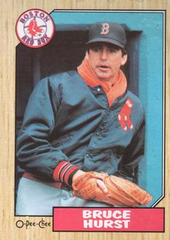 #31 Bruce Hurst - Boston Red Sox - 1987 O-Pee-Chee Baseball