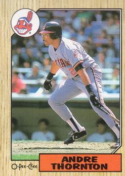#327 Andre Thornton - Cleveland Indians - 1987 O-Pee-Chee Baseball