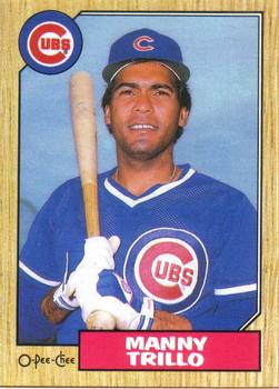 #32 Manny Trillo - Chicago Cubs - 1987 O-Pee-Chee Baseball