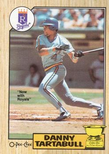 #332 Danny Tartabull - Kansas City Royals - 1987 O-Pee-Chee Baseball