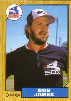 #342 Bob James - Chicago White Sox - 1987 O-Pee-Chee Baseball