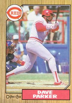 #352 Dave Parker - Cincinnati Reds - 1987 O-Pee-Chee Baseball