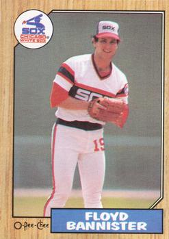 #356 Floyd Bannister - Chicago White Sox - 1987 O-Pee-Chee Baseball