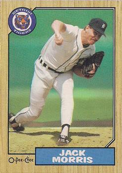 #376 Jack Morris - Detroit Tigers - 1987 O-Pee-Chee Baseball