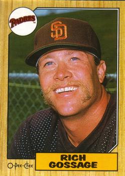 #380 Rich Gossage - San Diego Padres - 1987 O-Pee-Chee Baseball