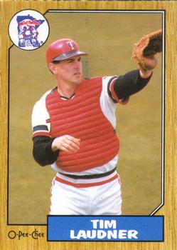 #392 Tim Laudner - Minnesota Twins - 1987 O-Pee-Chee Baseball