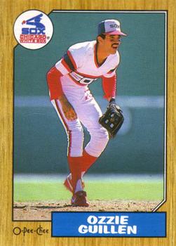 #89 Ozzie Guillen - Chicago White Sox - 1987 O-Pee-Chee Baseball