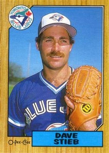 #90 Dave Stieb - Toronto Blue Jays - 1987 O-Pee-Chee Baseball