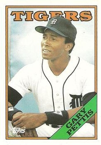 #86T Gary Pettis - Detroit Tigers - 1988 Topps Traded Baseball