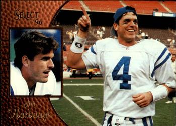 #86 Jim Harbaugh - Indianapolis Colts - 1996 Select Football