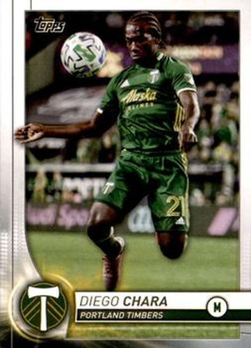 #86 Diego Chara - Portland Timbers - 2020 Topps MLS Soccer
