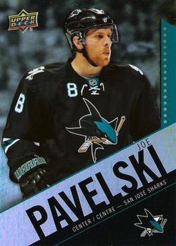 #86 Joe Pavelski - San Jose Sharks - 2015-16 Upper Deck Tim Hortons Hockey