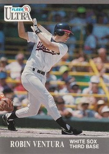 #86 Robin Ventura - Chicago White Sox - 1991 Ultra Baseball