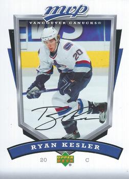 #286 Ryan Kesler - Vancouver Canucks - 2006-07 Upper Deck MVP Hockey