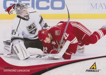 #86 Daymond Langkow - Phoenix Coyotes - 2011-12 Panini Pinnacle Hockey
