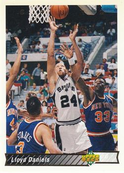 #86 Lloyd Daniels - San Antonio Spurs - 1992-93 Upper Deck Basketball